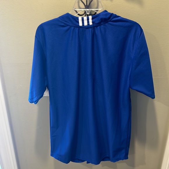 EUC Adidas KC Royals Sz XL Youth Blue Baseball Jersey MLB Kansas City - Picture 5 of 5